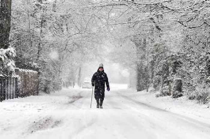 Scotland snow warning - as new map shows severe -12C artic blast to hit