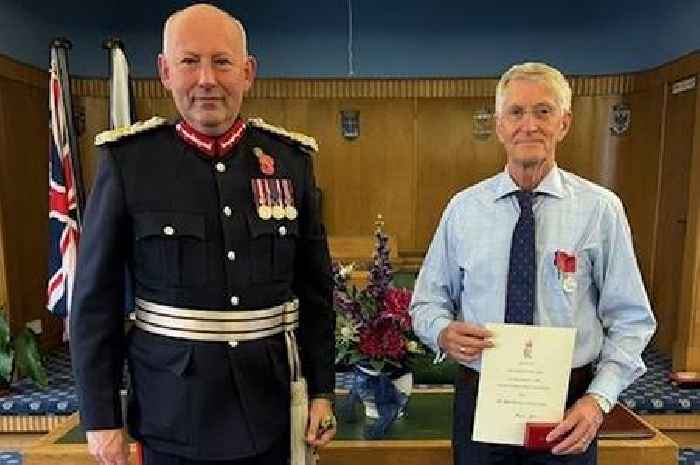 Stewartry residents presented with British Empire Medals in Kirkcudbright