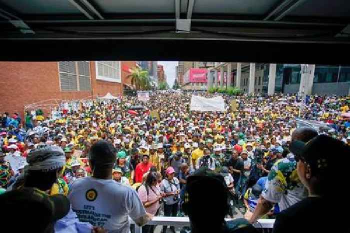 News24 | Supporters show up in numbers for ANC march in Tshwane