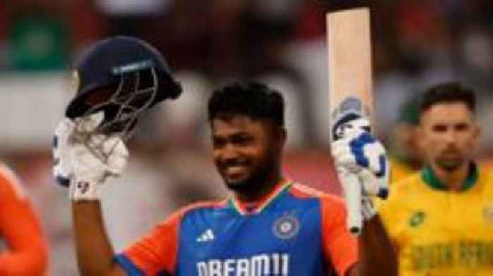 Samson's century gives India easy win over South Africa