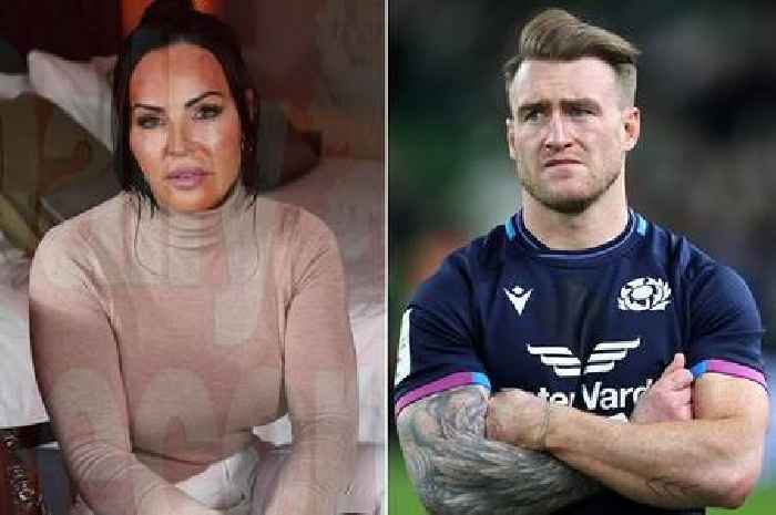 Stuart Hogg's glam secret ex-lover, 48, says she 'no idea' about rugby star's double life