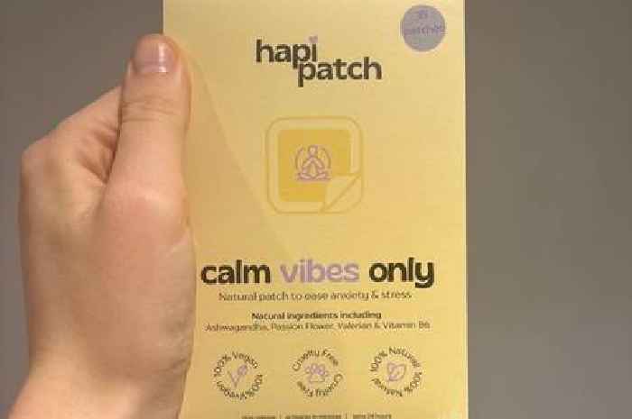 'I tried wearable wellness patch – it claims you can combat stress naturally'