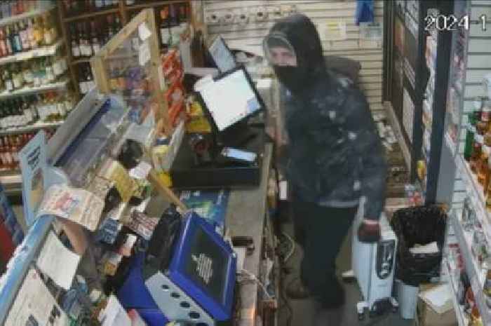 Hooded burglars caught on CCTV stealing from Post Office