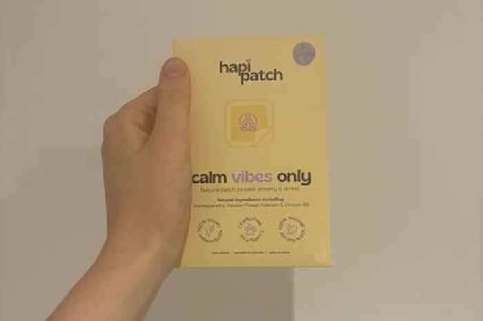 'Wearable wellness patch busts stress with natural ingredients – here's what we thought'