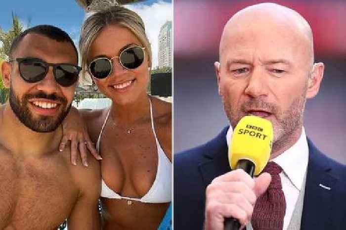 Alan Shearer's relationship with daughter's new rugby star fiancé clear after two comments