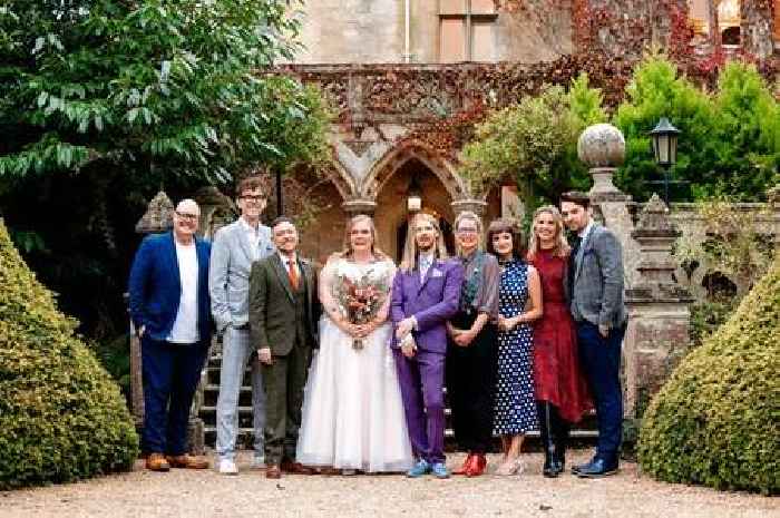 Emmerdale's James Moore and his wife Sophie Edwards share inside details of fairytale wedding