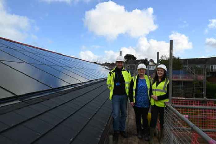  Miners Court in Redruth benefits from Government funding for PV panels