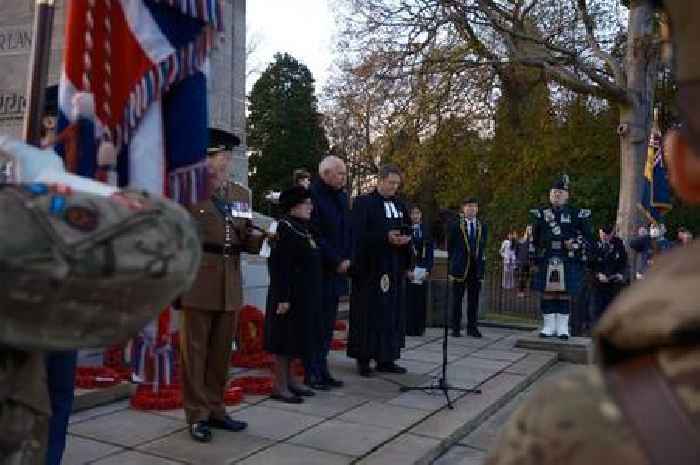 Remembrance Day 2024 marked in Hamilton and across South Lanarkshire