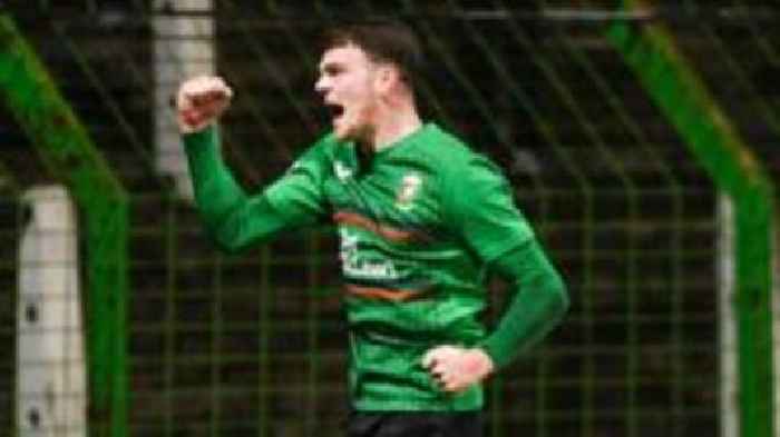 Glentoran reach County Antrim Shield final