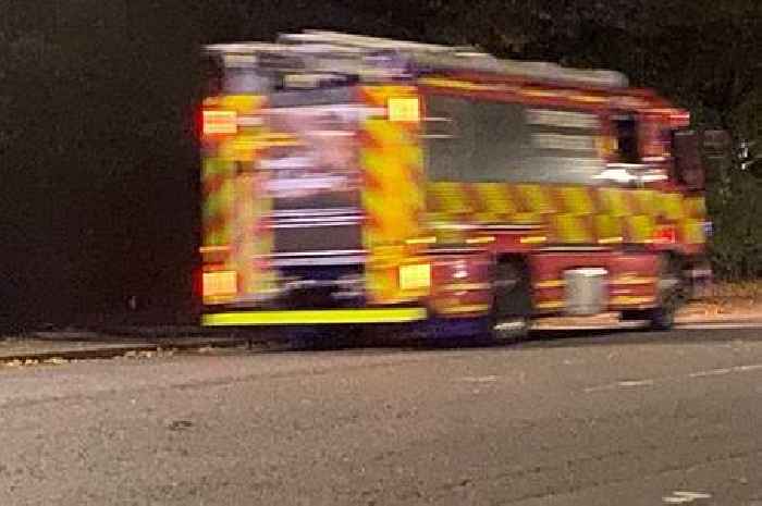 Fire service statement as families hear 'loud bang' on Stoke-on-Trent street