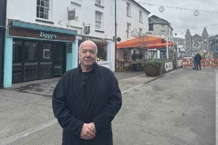 Abergavenny newsagent 'shaken and numb' after business wiped out in huge fire at historic building