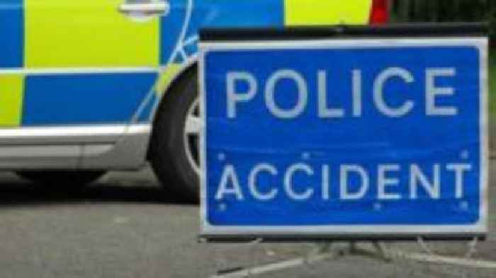 A12 slip road closes after lorry overturns