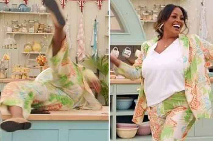 Alison Hammond takes nasty backwards tumble leaving Bake Off fans in hysterics