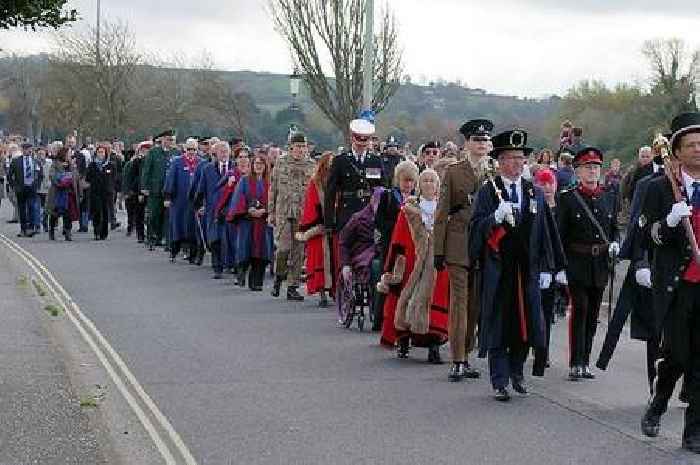 North Devon gathers to honour fallen heroes on Remembrance Sunday