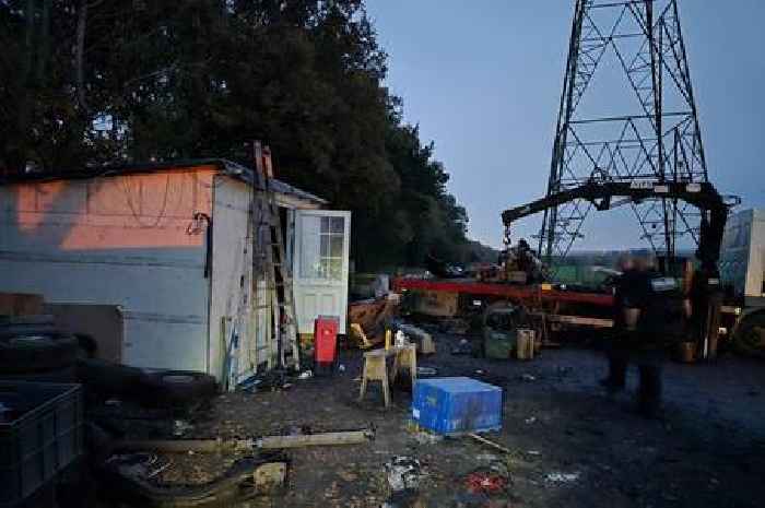 Puppies found in cages as police raid Staffordshire 'chop-shop'