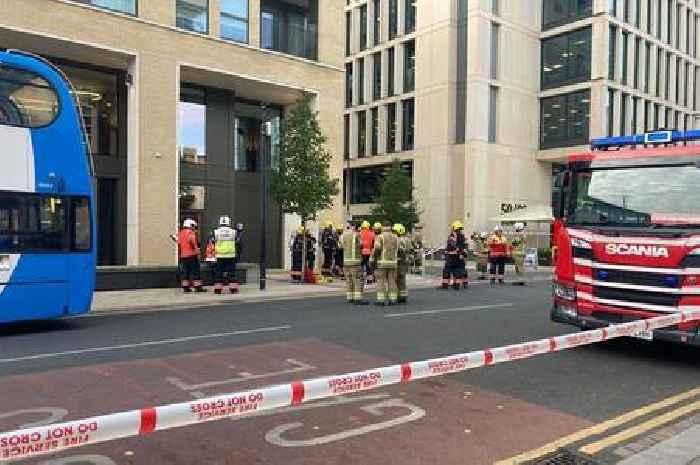 Cambridge building fire sees emergency services called to Station Square