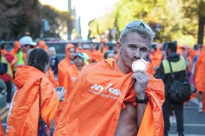 Scot told 'you'll never run again' proves doctors wrong by completing New York Marathon