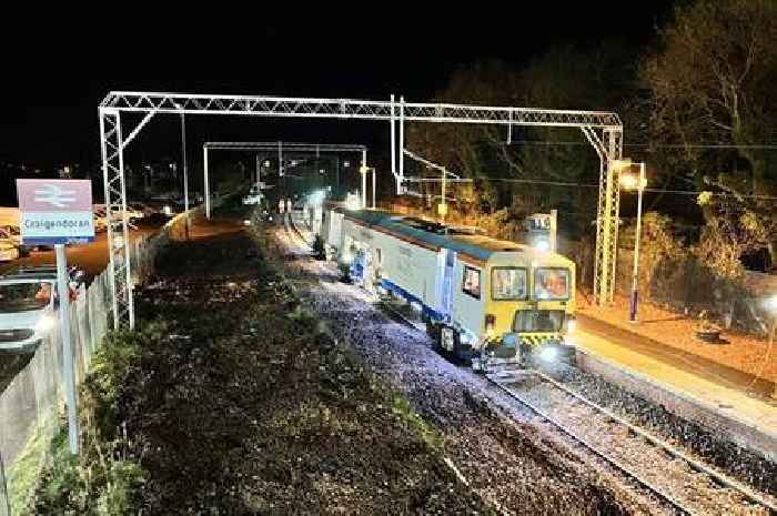 Work completed on new £3.2million railway improvements to West Highland Line