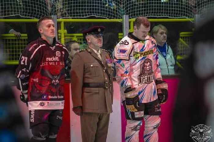 Hull Seahawks mark Remembrance Sunday with honourable parade - and a record attendance