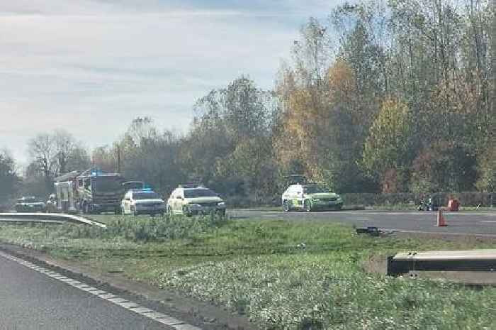 Students to be offered support after 'shocking' bus crash on Leicestershire's A46