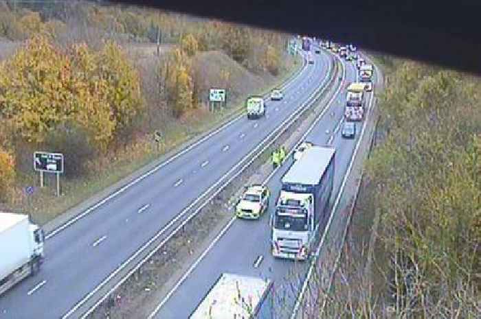 Live updates as crash blocks road near Cambridgeshire