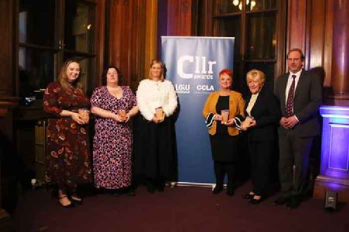 All woman lineup sweeps the board as Scottish councillors are honored at awards