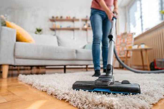 Cleaning experts share six things you should never vacuum - including liquids and glass