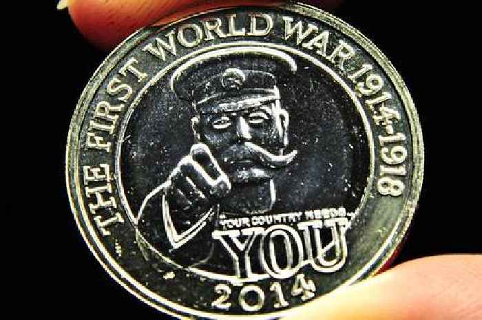 Coin expert advises to check change for ultra-rare 'Lord Kitchener £2' worth at least £1000