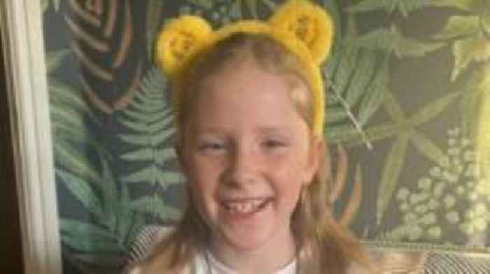 Girl, nine, swims mile a day for Children in Need