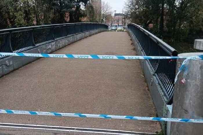 Derby city centre footbridge closed off after teenage girl assaulted