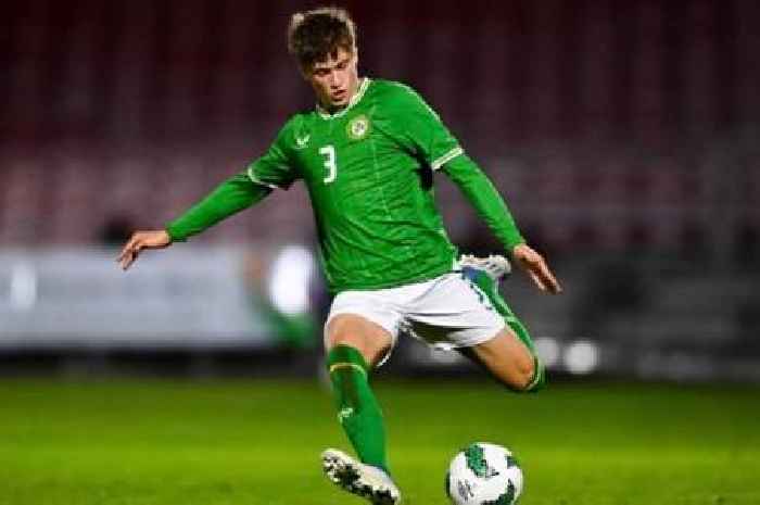 Plymouth-born Harry McGlinchey wins Republic of Ireland international award