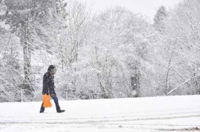 All the parts of England set for snow on Sunday, Monday, Tuesday according to Met Office