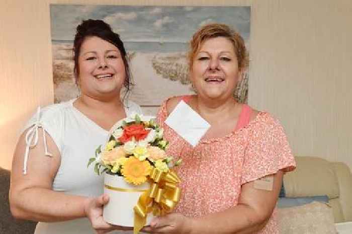 Newmains mum thanks daughter for helping her through health issues