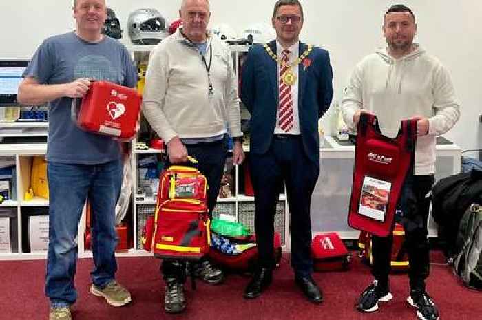 North Lanarkshire Provost visits organisation which provides vital CPR training