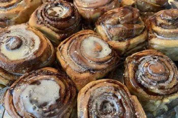 Whip up cinnamon rolls in just 30 minutes with two-ingredient dough recipe