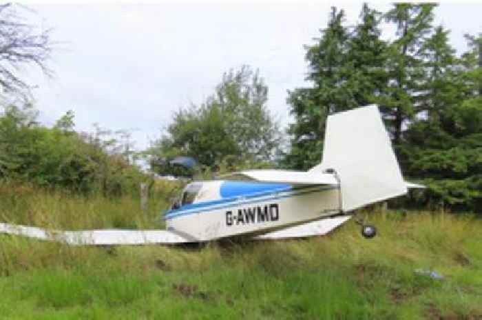 Pilot seriously injured after plane crashes in Welsh airfield