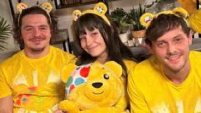 Strictly and Outnumbered stars help Children in Need