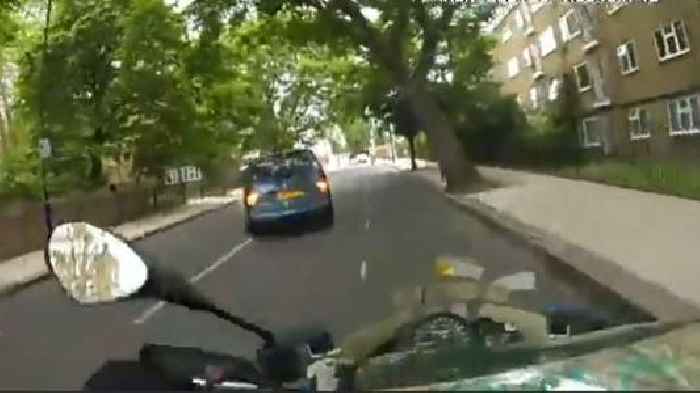 Teenager jailed for ramming police officer off motorbike