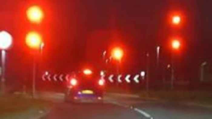 Footage shows teenager's 100mph police pursuit