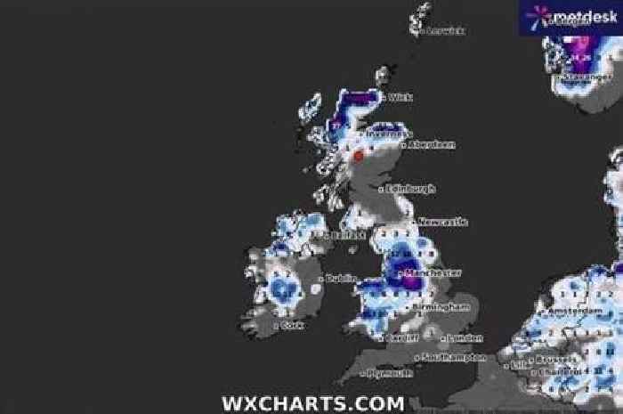 All the parts of England, Scotland, Wales, Northern Ireland set for snow this week mapped