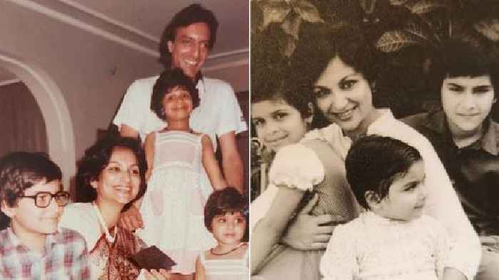 Saba Pataudi shares rare throwback photos of family moments with Saif and Soha