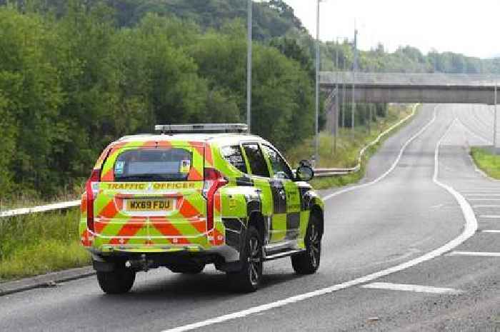 Police chase after car stolen ends in horror M62 crash with driver critical