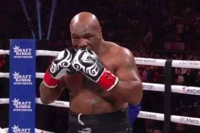 Why Mike Tyson was biting gloves vs Jake Paul as bizarre reason explained