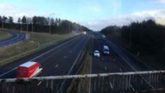 M62 closed after 'serious collision'