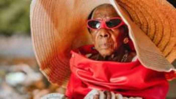 Grandma with chunky sunglasses becomes unlikely fashion icon