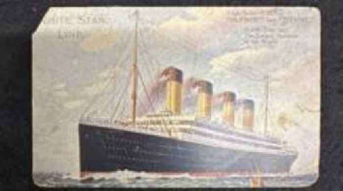 Titanic passenger's postcard fetches £20,000