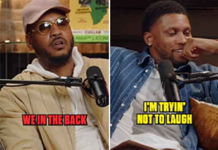 Stevie Wonder Told Carmelo Anthony He ‘Loved Watching Him Play,’ and Now Those ‘Not Blind’ Rumors Are Starting Again