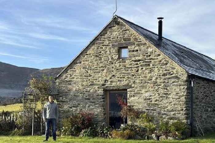 Man puts life saving into buying a cowshed and turns it into his dream home