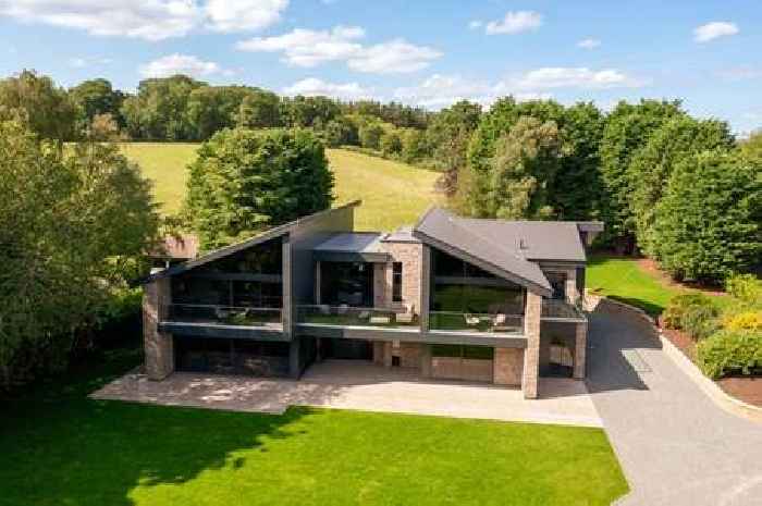 Stunning five-bedroom property with its own waterfall dubbed 'one of the finest in the East Midlands'