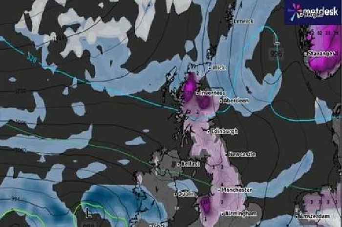 Exact date UK faces being pummelled by 21cm of snow in November blast